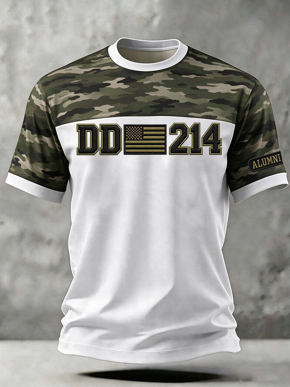 Men's Veteran Pride DD-214 Printed T-shirt