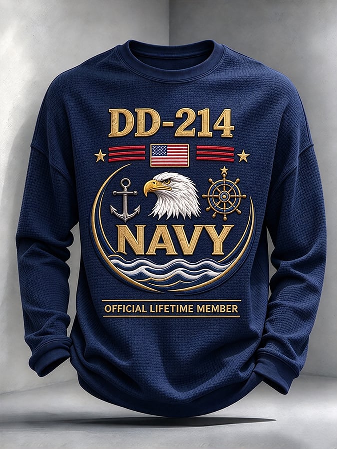 Retro US Navy Printed Top