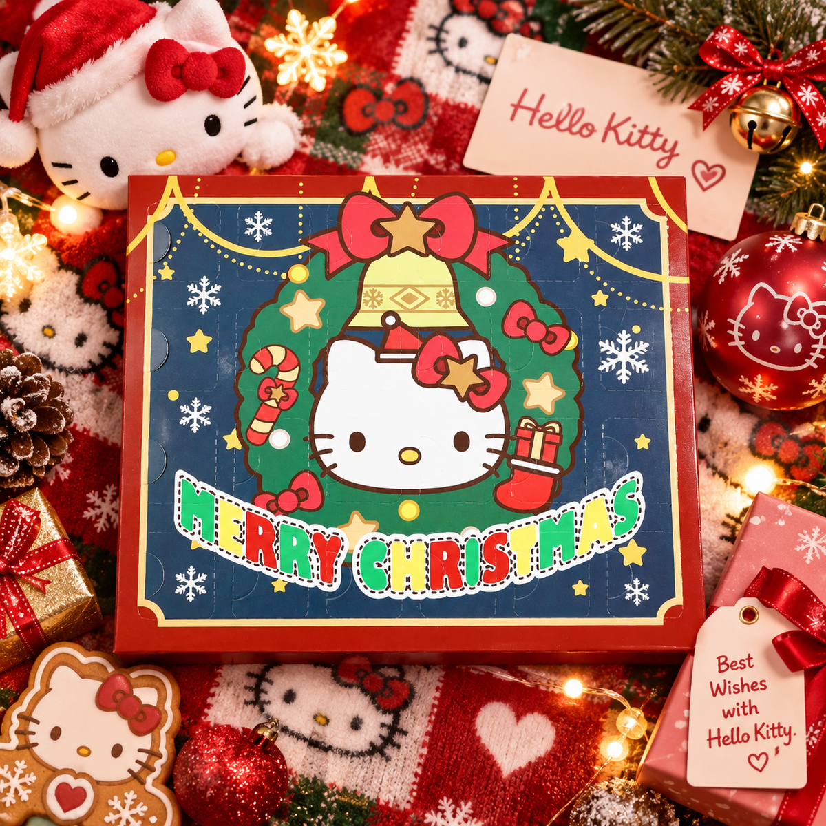 Sanrio Surprise Advent Calendar — Collectible Kawaii Figures Bracelet