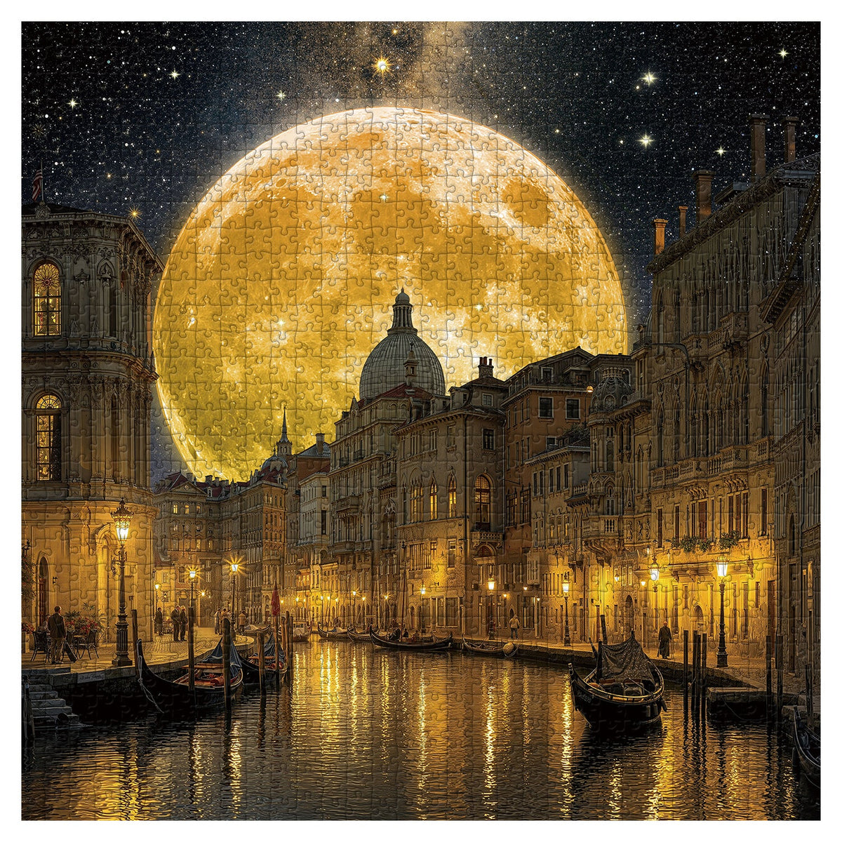 Nocturnal Venice Jigsaw Puzzle 1000 Pieces