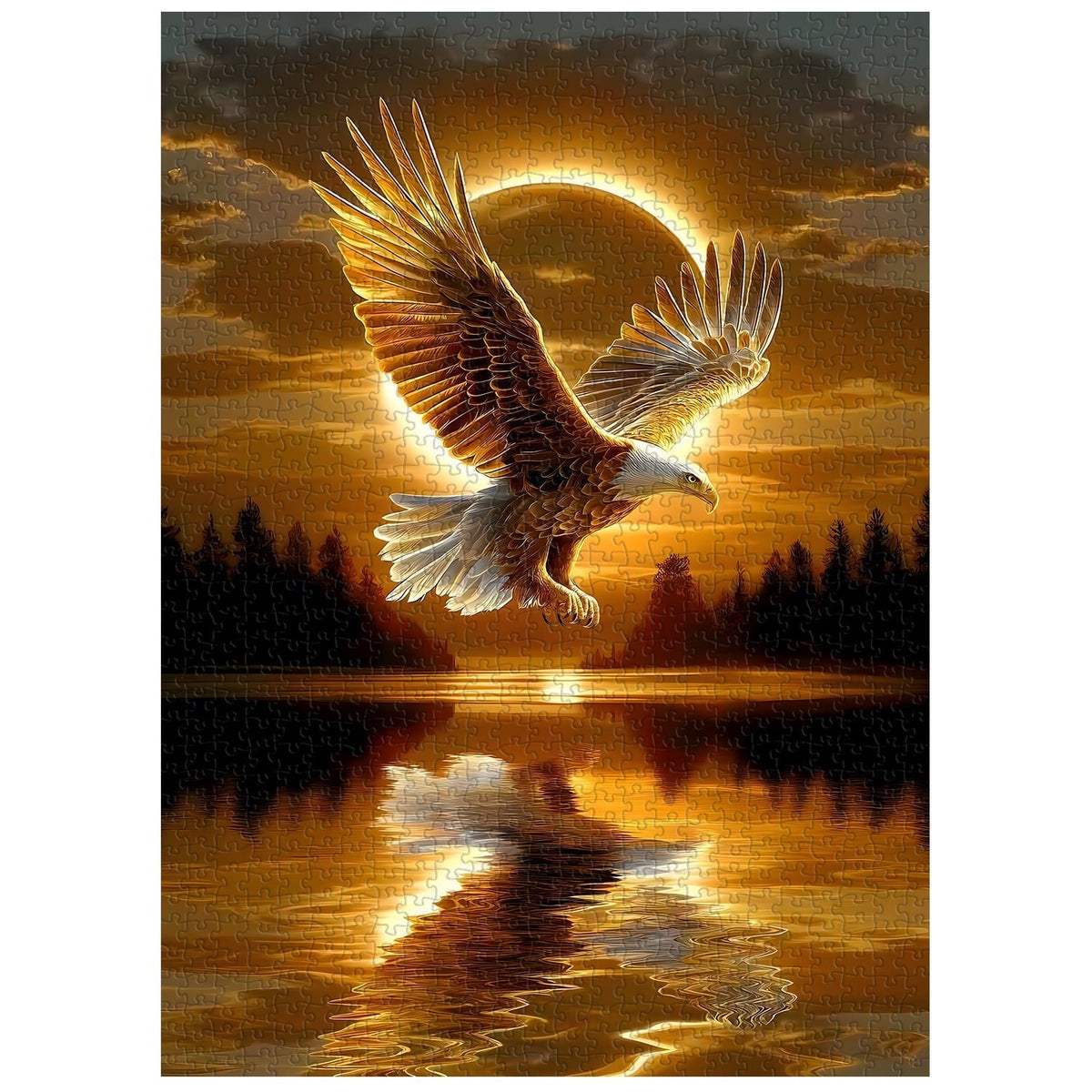 Solar Eagle Jigsaw Puzzle 1000 Pieces