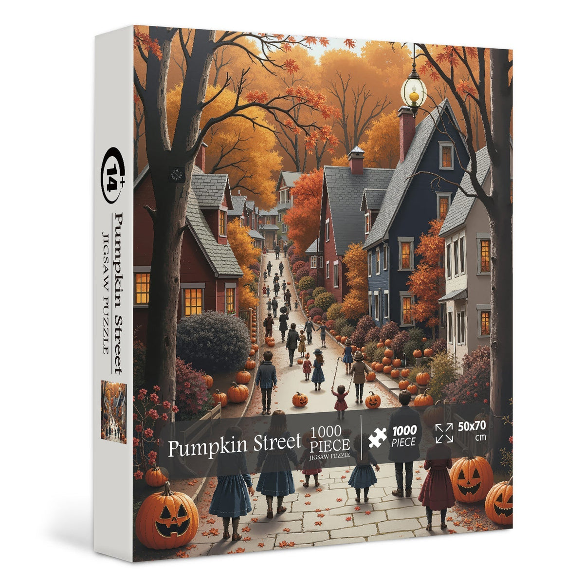 Pumpkin Street Jigsaw Puzzle 1000 Pieces