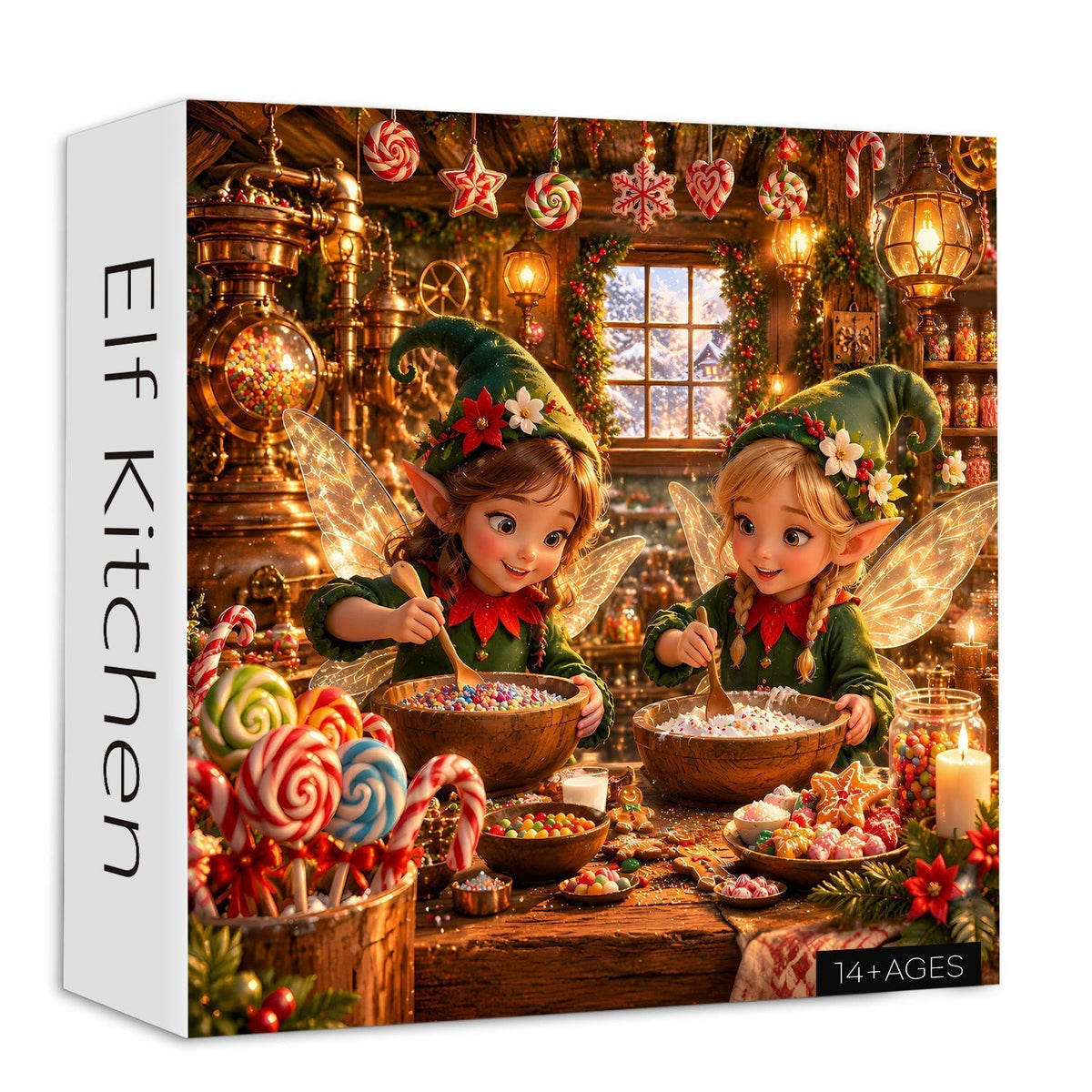 Elf Kitchen Jigsaw Puzzle 1000 Piece