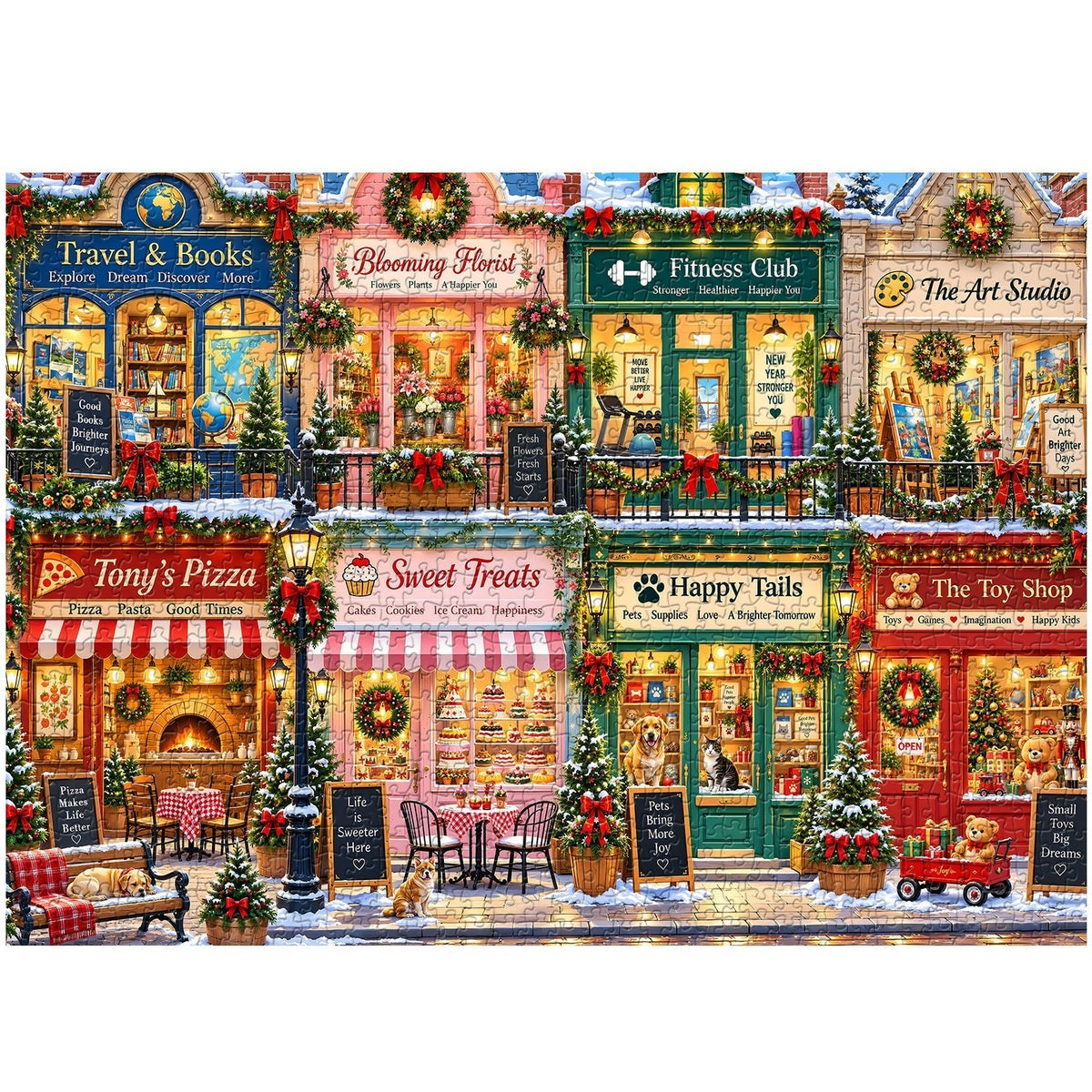 Dream Street Jigsaw Puzzle 1000 Piece