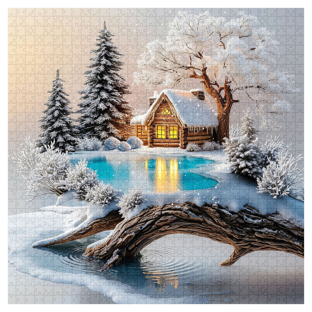 Winter's Secret Realm Jigsaw Puzzle 1000 Pieces