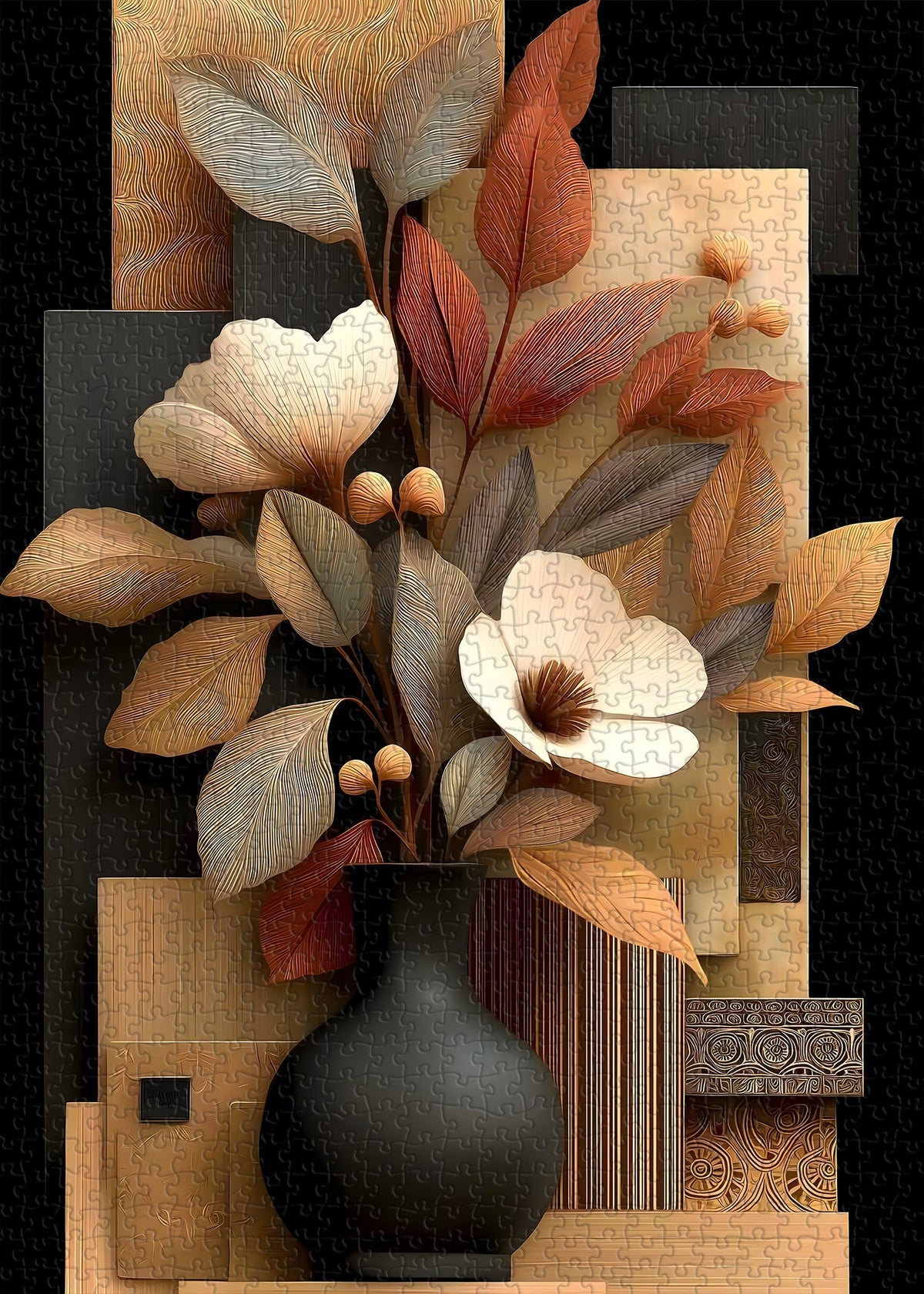 Timber Blooms Jigsaw Puzzle 1000 Pieces