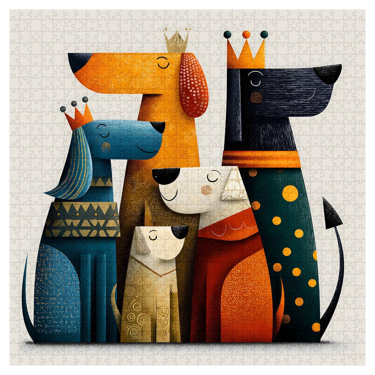 Royal Pups Jigsaw Puzzle 1000 Pieces