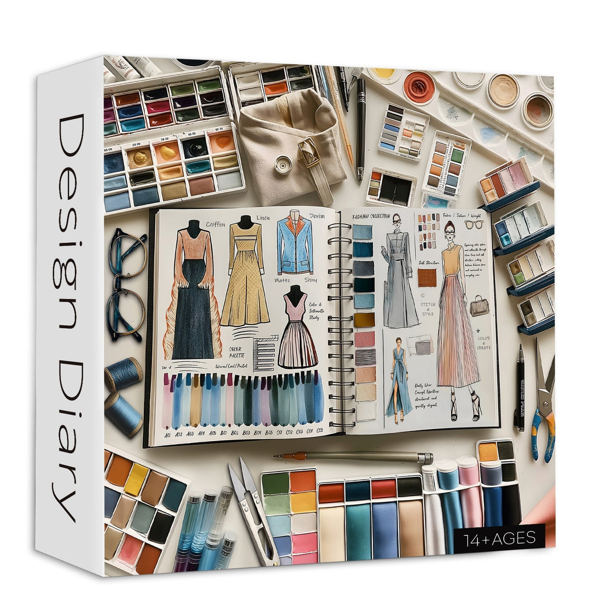 Design Diary Jigsaw Puzzle 1000 Pieces