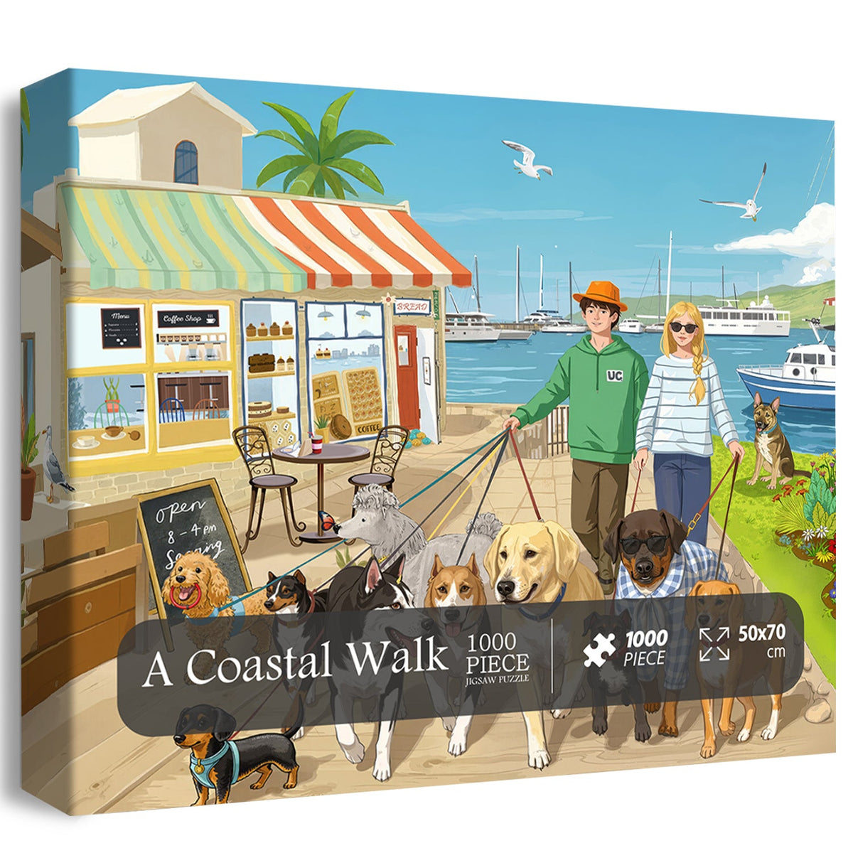 A Coastal Walk Jigsaw Puzzle 1000 Pieces