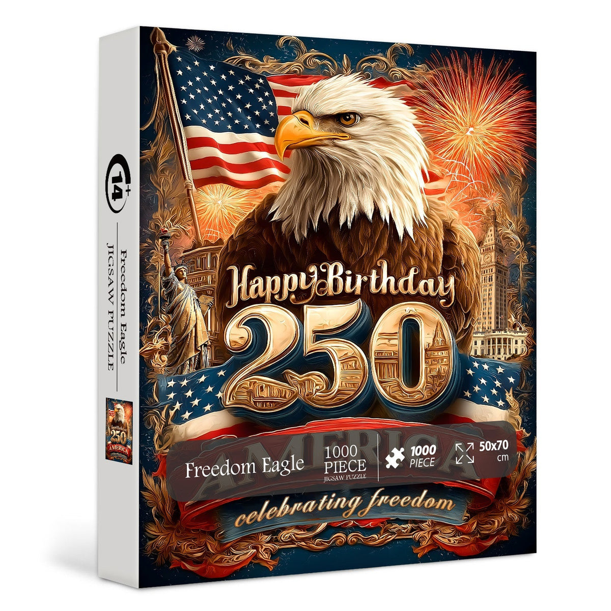 Freedom Eagle Jigsaw Puzzle 1000 Pieces
