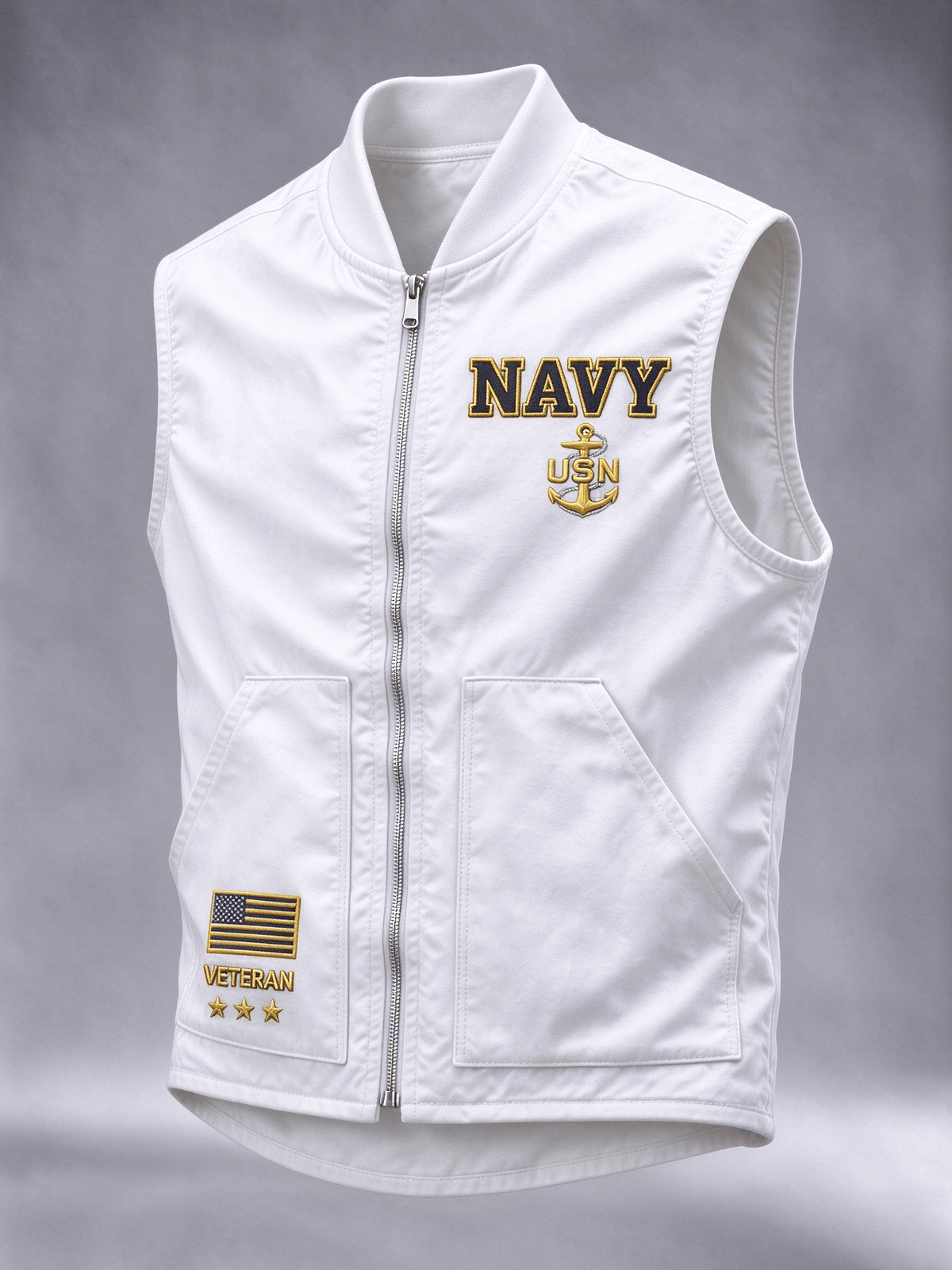Men's Veteran Pride Printed Vest