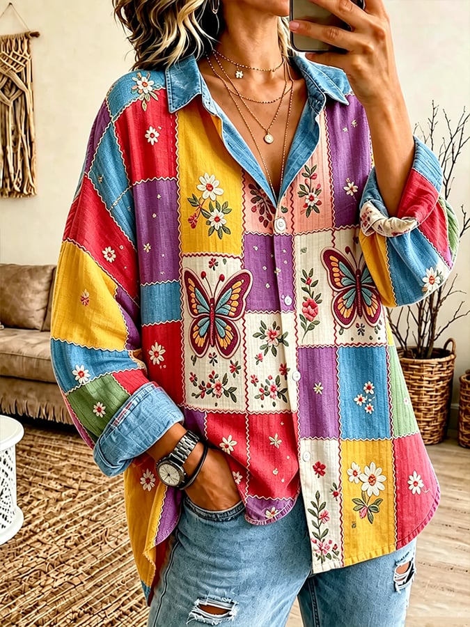 Women's Casual Printed Shirt