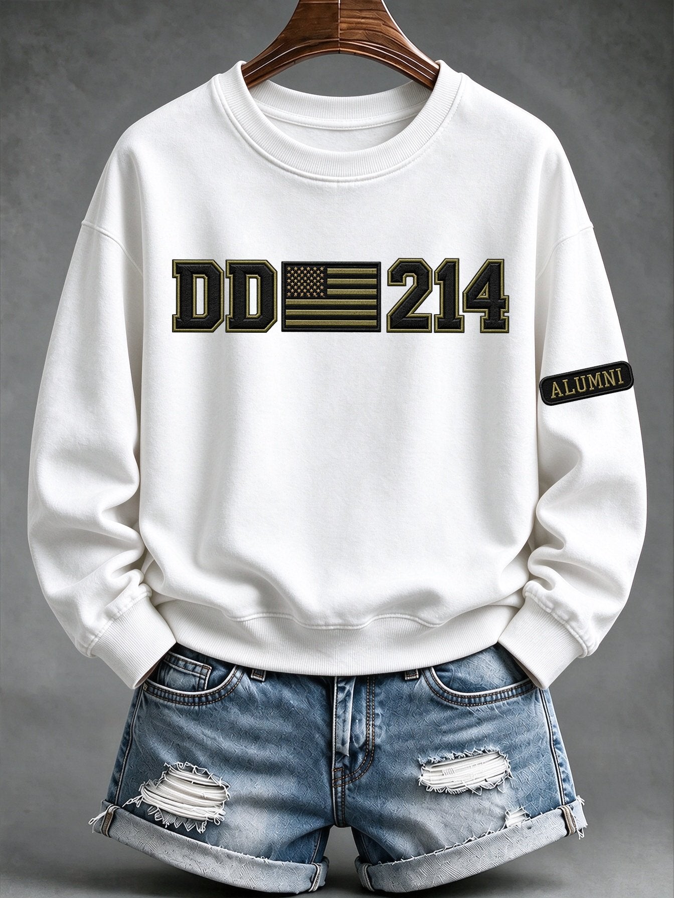Women's Veteran DD-214 Print Casual Top