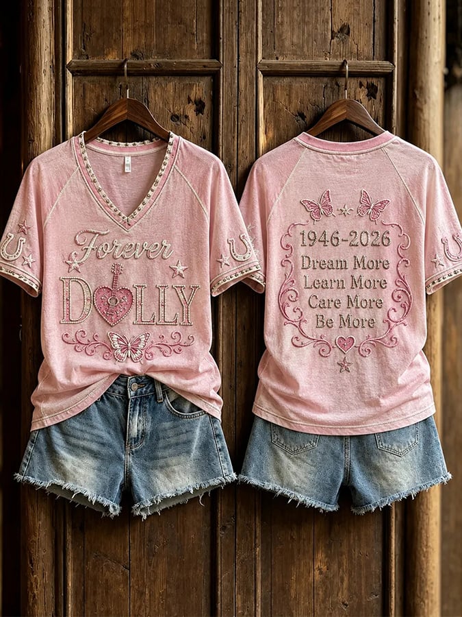 Country Singer Commemorative Printed T-Shirt