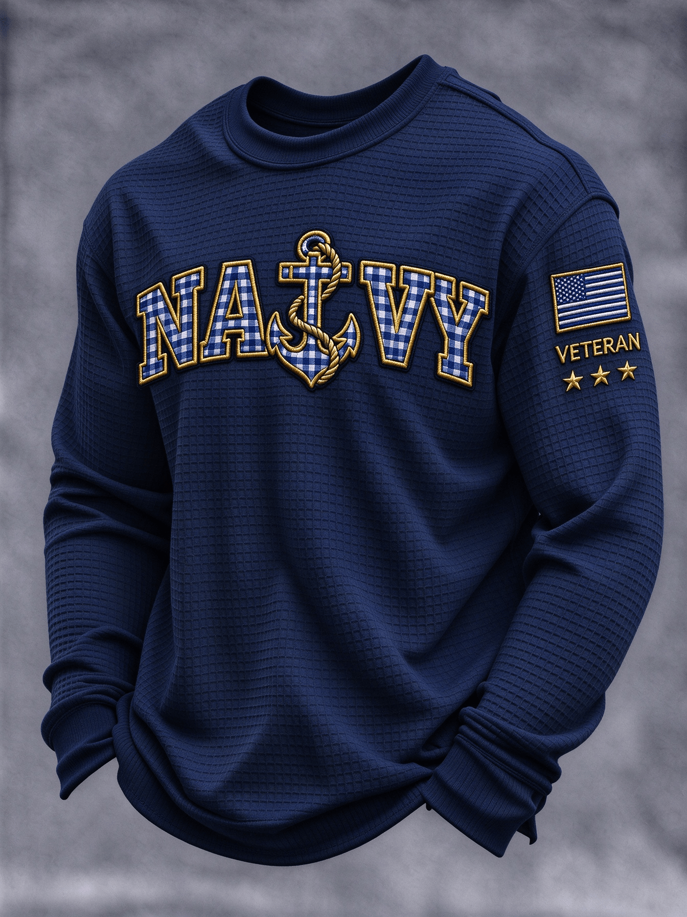 Men's Veterans Day Print Casual Top
