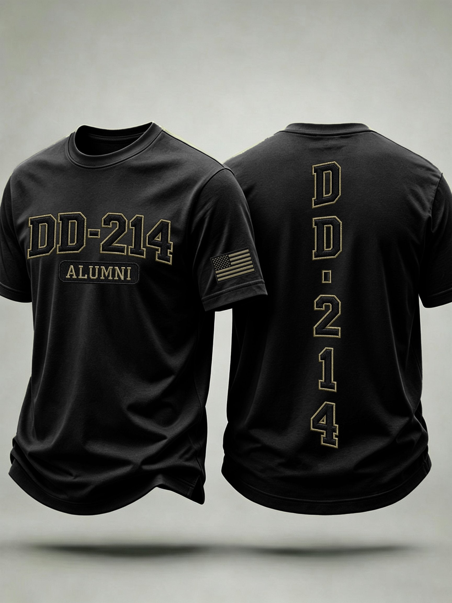 Men's Veteran Pride DD-214 Printed T-shirt