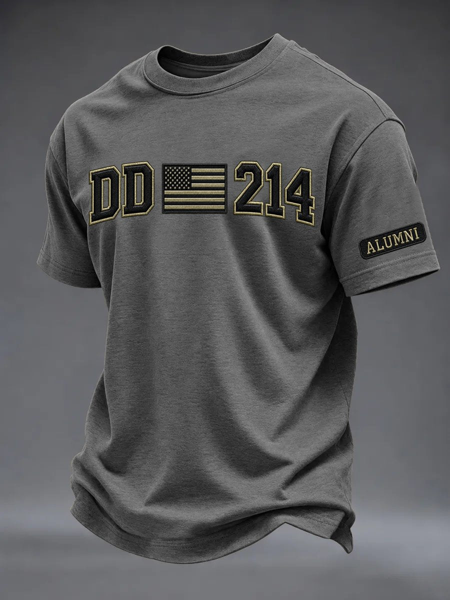 Men's Veteran Pride DD-214 Printed T-shirt
