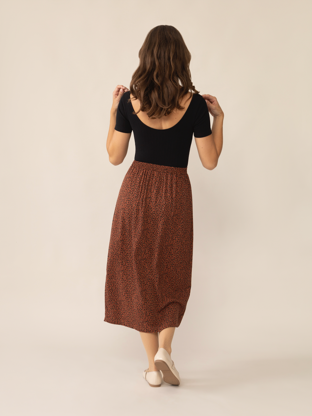 Anaïs Wild Flowers Wrap Skirt