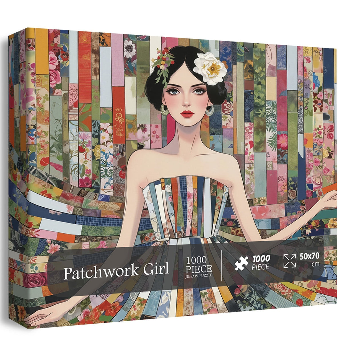 Patchwork Girl Jigsaw Puzzle 1000 Pieces