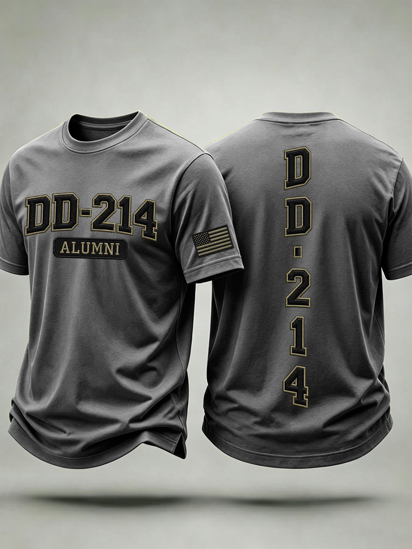 Men's Veteran Pride DD-214 Printed T-shirt