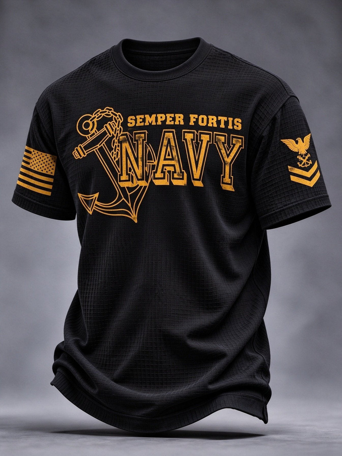 Men's American veterans Printed Short-Sleeve T-Shirt
