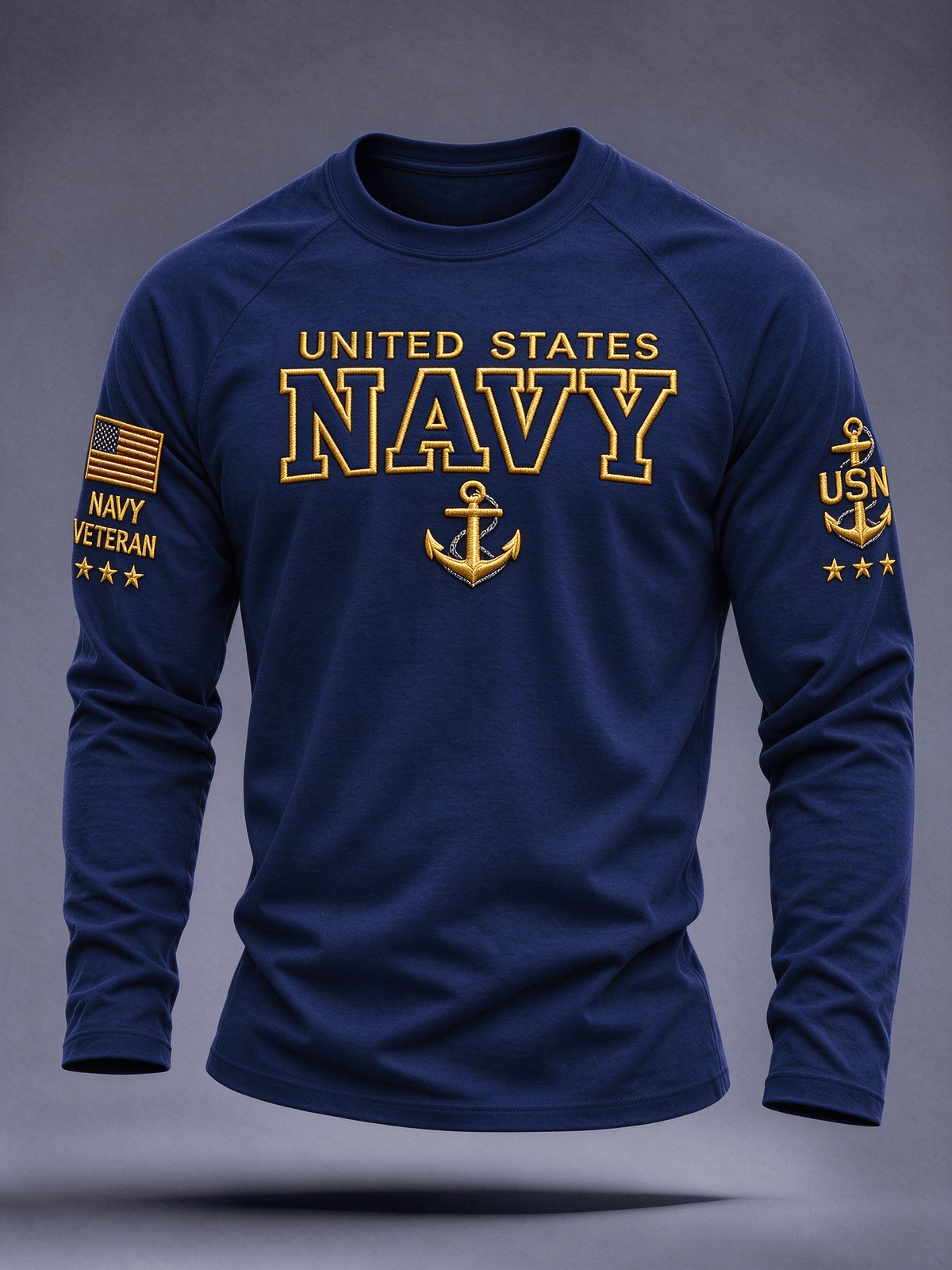 Men's U.S. Veterans Day Print Raglan T-Shirt