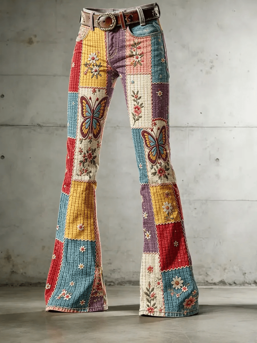 Women's Casual Printed Trousers