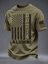 Men's Retro Print Short-Sleeve T-Shirt