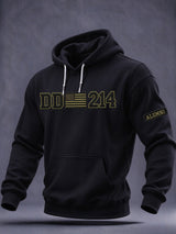 Men's Veteran DD-214 Print Hoodie