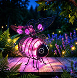 🌙🍃🪴 LIMITED-TIME 50% OFF! Hanging Solar Bee Light – Warm Amber Glow, Flicker-Free, Perfect for Garden Parties, Camping, or Kids’ Rooms – Spread Joy Day and Night 🌞🌜