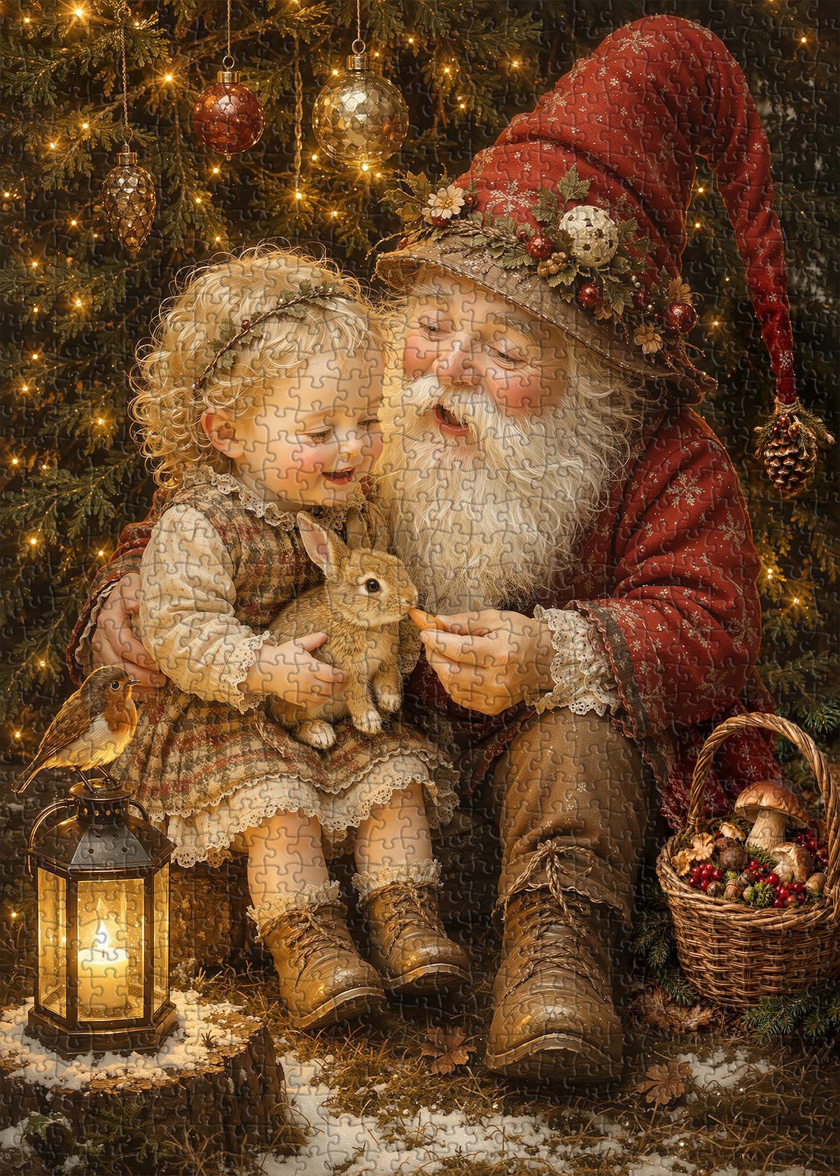Christmas Whispers Jigsaw Puzzle 1000 Piece