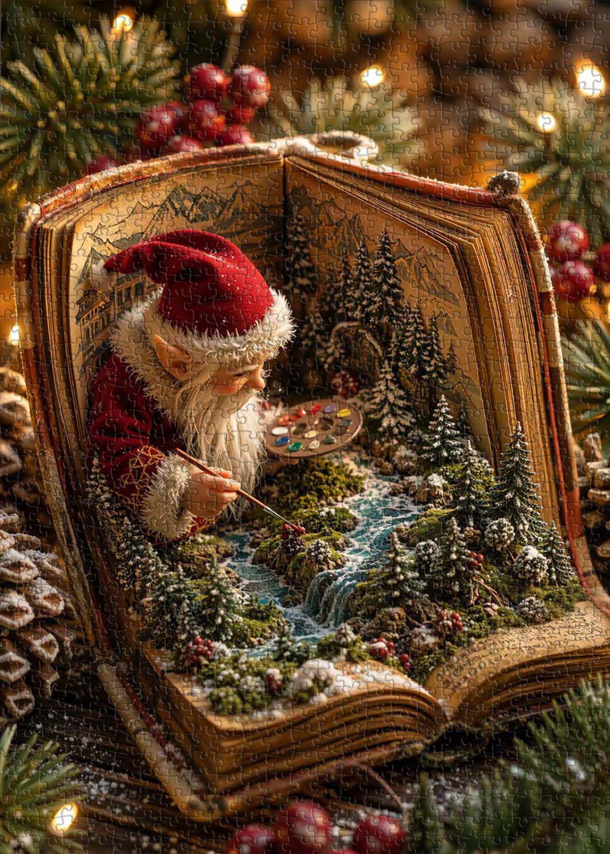 Dream Weaver Gnome Jigsaw  Puzzle 1000 Piece