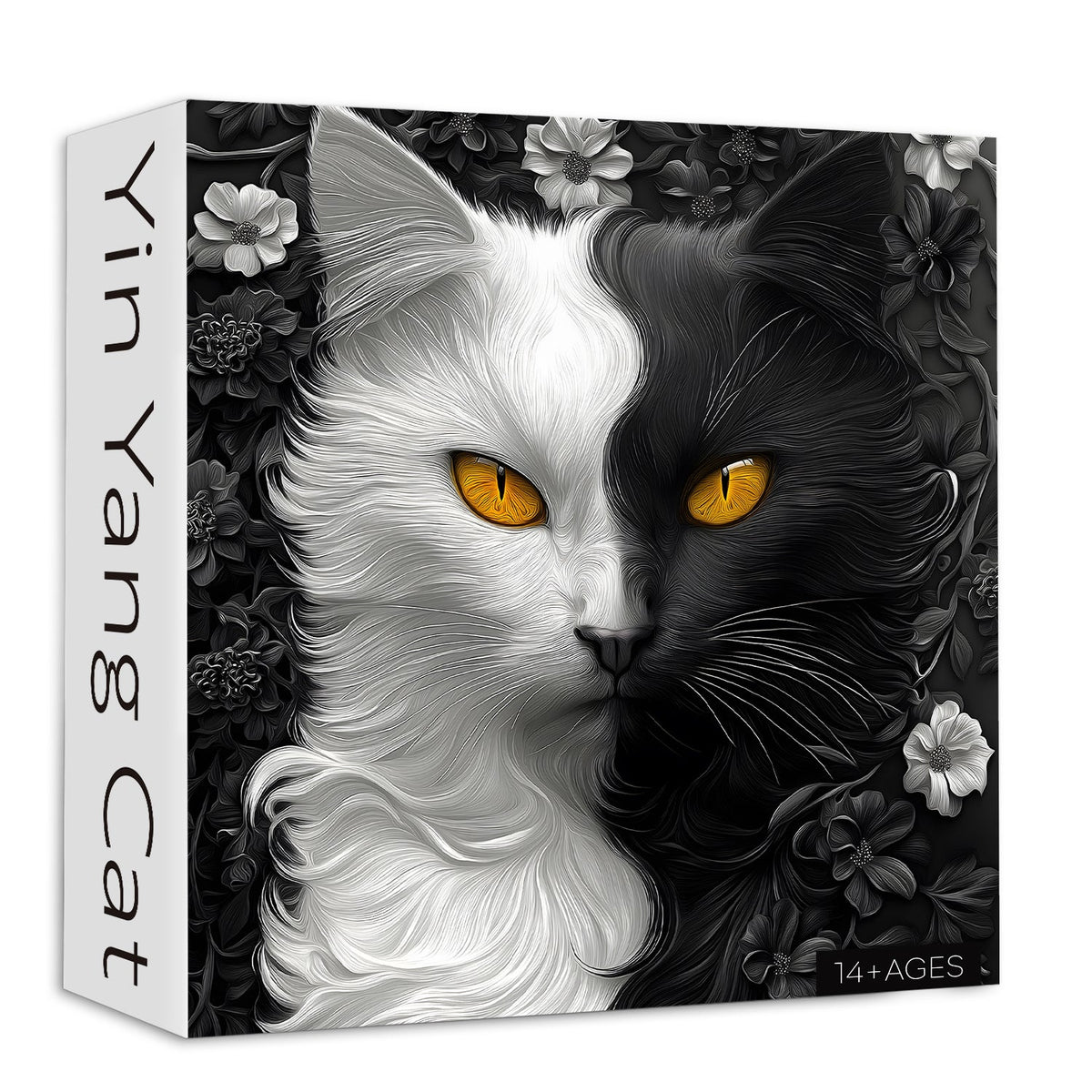 Yin Yang Cat Jigsaw Puzzle 1000 Pieces