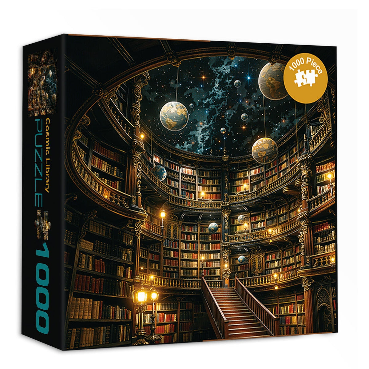 Cosmic Library Jigsaw Puzzle 1000 Pieces