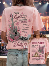 Country Singer Commemorative Printed T-Shirt