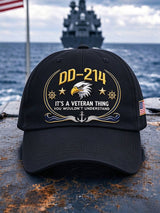 Unisex Retro US Navy Printed Hat
