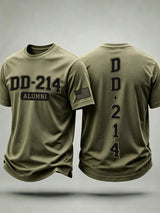 Men's Veteran Pride DD-214 Printed T-shirt