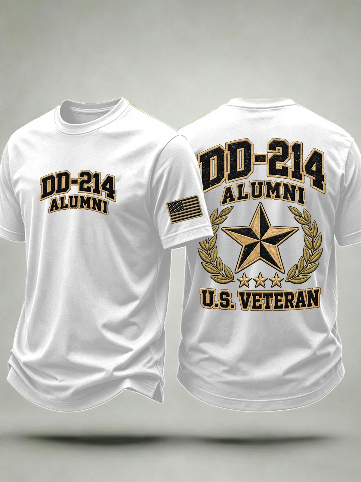 Men's Veteran Pride DD-214 Printed T-shirt