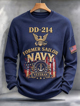 Retro US Navy Printed Top