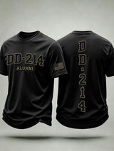Men's Veteran Pride DD-214 Printed T-shirt