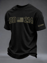 Men's Veteran Pride DD-214 Printed T-shirt