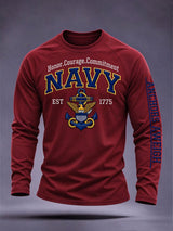 Men's U.S. Veterans Day Print Raglan T-Shirt