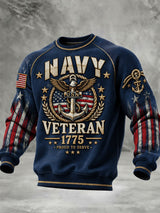 Men's U.S. Veterans Day Printed Sweatshirt