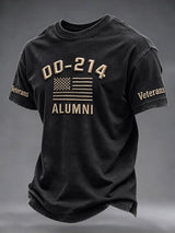 Men's Retro Print Short-Sleeve T-Shirt