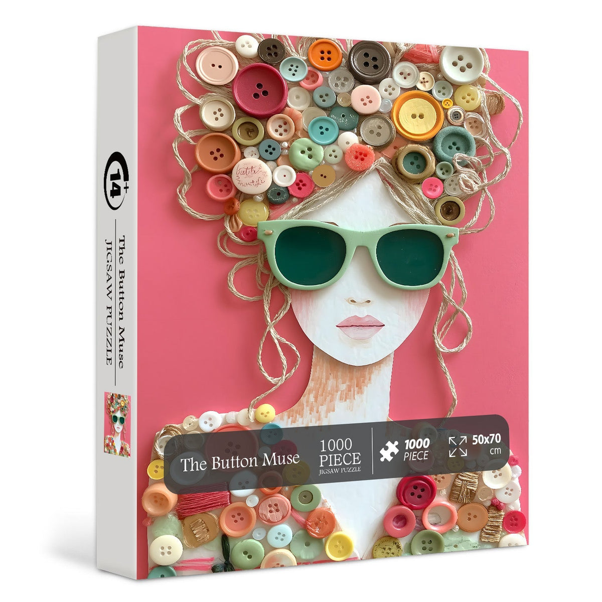 The Button Muse Jigsaw Puzzle 1000 Pieces