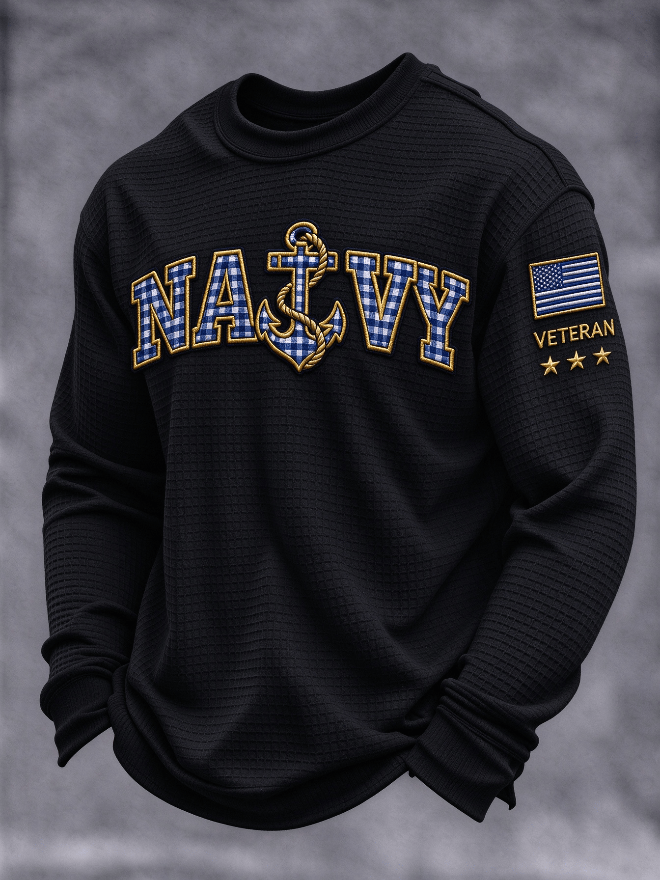 Men's Veterans Day Print Casual Top