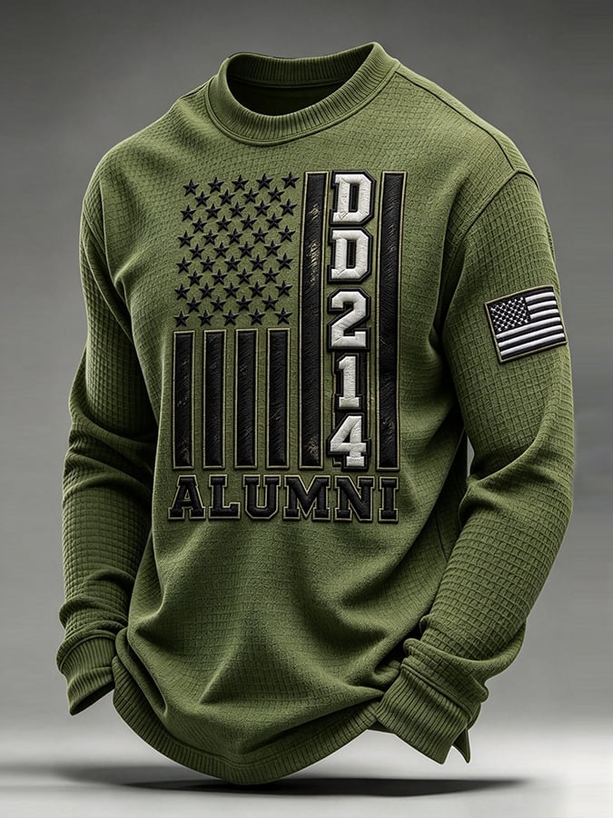 Men's Print Long-Sleeve T-Shirt