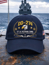 Unisex Retro US Navy Printed Hat