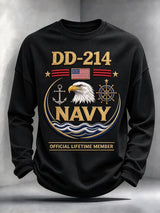 Retro US Navy Printed Top