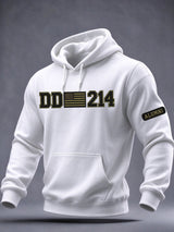 Men's Veteran DD-214 Print Hoodie